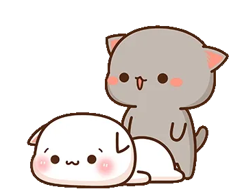 Котик с сердцем